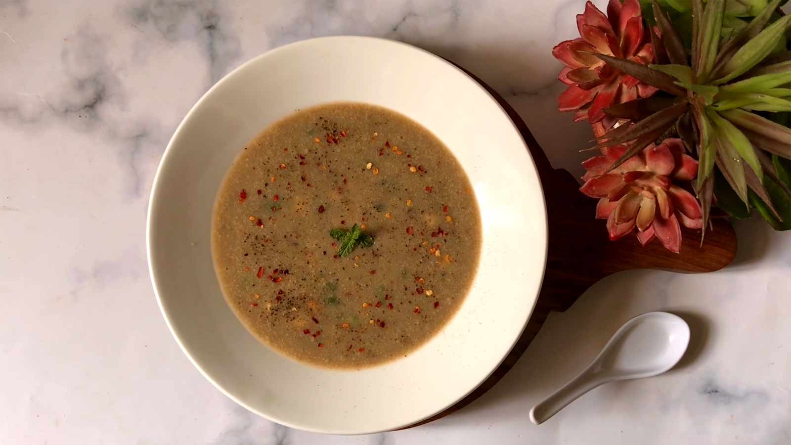 High Protein Vegetarian Soup Food Fitness & Fun