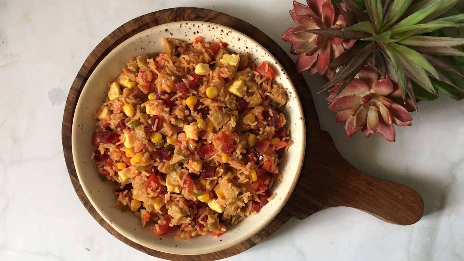 Nutrela Soya Chunks Rice Recipe In Hindi Dandk Organizer